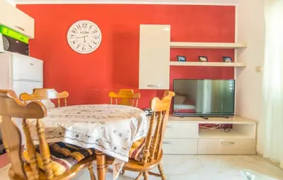 Kuhinja ili čajna kuhinja u objektu Apartment Ina