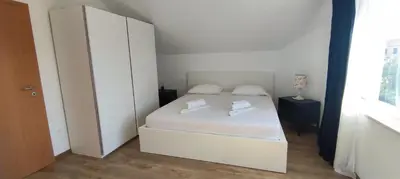 Krevet ili kreveti u jedinici u objektu Panoramic spacious 3 bedroom apartment