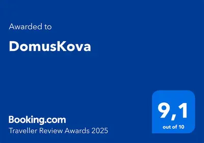 Certifikat, nagrada, logo ili neki drugi dokument izložen u objektu ID148DomusKova