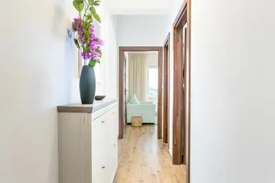 Krevet ili kreveti u jedinici u objektu Apartments by the sea Pisak, Omis - 21568