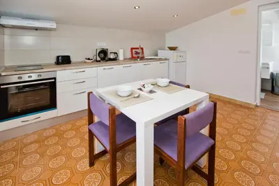 Kuhinja ili čajna kuhinja u objektu Studio apartman Melita