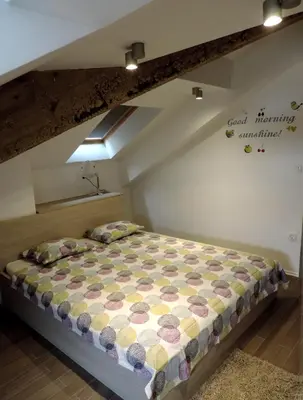 Krevet ili kreveti u jedinici u objektu Apartment Place 2 Stay