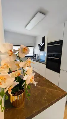 Kuhinja ili čajna kuhinja u objektu Apartments SORELLE
