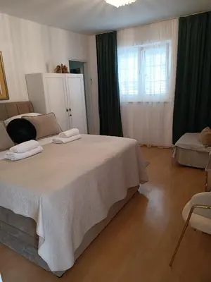 Krevet ili kreveti u jedinici u objektu Zelena oaza