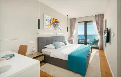 Krevet ili kreveti u jedinici u objektu Villa Afrodita