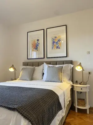 Krevet ili kreveti u jedinici u objektu Apartments Skako