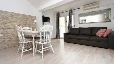 TV i/ili zabavni centar u objektu Apartments Skako