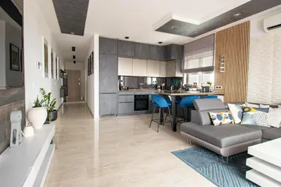 Kuhinja ili čajna kuhinja u objektu Geek Penthouse