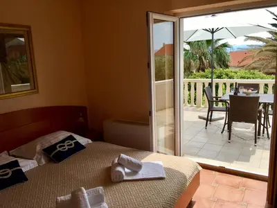 Balkon ili terasa u objektu Apartments Villa Jadranka Adults only