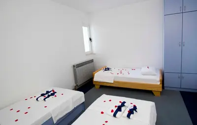 Krevet ili kreveti u jedinici u objektu Apartment Pčelica Maja