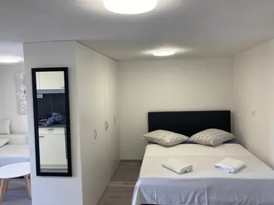 Krevet ili kreveti u jedinici u objektu Apartment Mate Wohnung 2