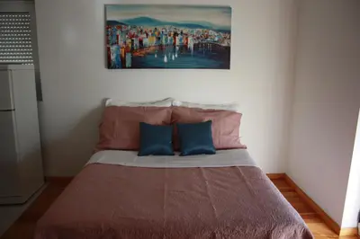 Krevet ili kreveti u jedinici u objektu APARTMENTS BLUE ADRIATIC