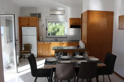 Kuhinja ili čajna kuhinja u objektu APARTMENTS BLUE ADRIATIC