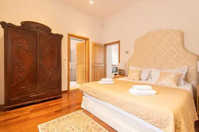 Krevet ili kreveti u jedinici u objektu B&B Heritage Villa Apolon