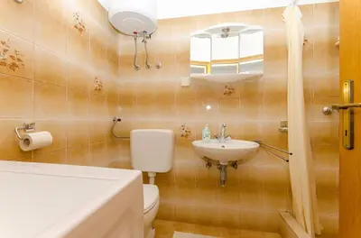 Kupaonica u objektu Apartments Goran