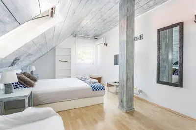 Krevet ili kreveti u jedinici u objektu Family-friendly apartments with swimming pool Sumpetar, Omis - 21633