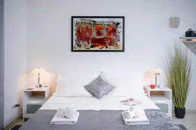 Krevet ili kreveti u jedinici u objektu LUXOR Hvar - Main Square Apartments