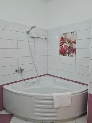 Kupaonica u objektu Luxury apartman Ani Sutivan Brač s bazenom i jacuzzijem