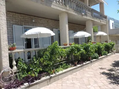 Vrt u objektu Room in Brela with air conditioning, WiFi, washing machine 4947-6