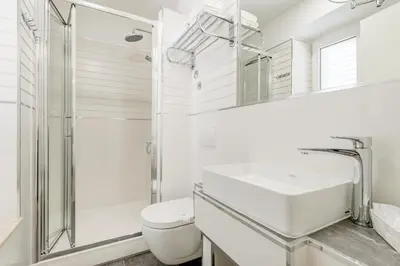 Kupaonica u objektu Apartments Villa Tudor 1