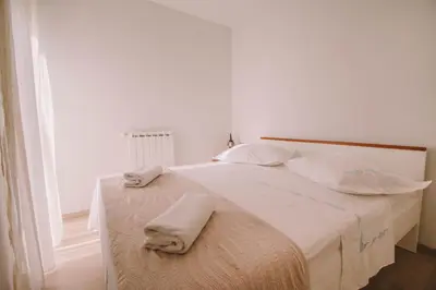 Krevet ili kreveti u jedinici u objektu Apartments Jasna