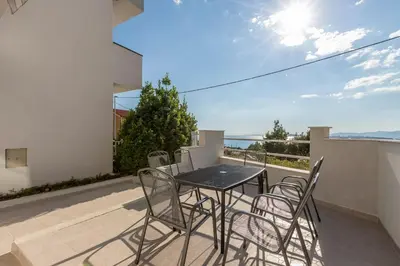 Balkon ili terasa u objektu Family friendly house with a swimming pool Podstrana, Split - 21718