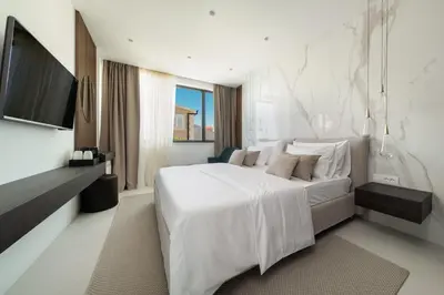 Krevet ili kreveti u jedinici u objektu Superb Villa Meliora