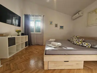 Krevet ili kreveti u jedinici u objektu Apartment Villa Mirna