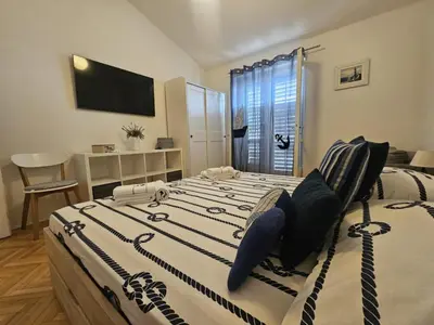 Krevet ili kreveti u jedinici u objektu Apartment Villa Mirna