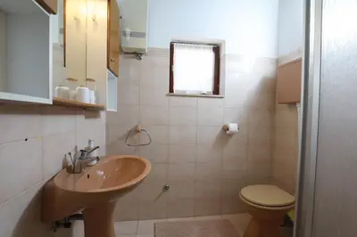 Kupaonica u objektu Small stone house in a quiet place island Solta