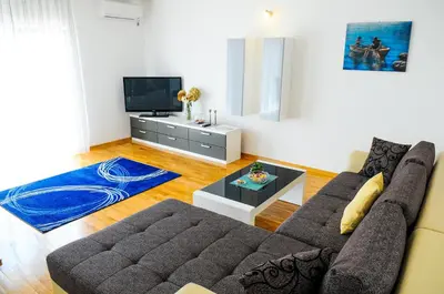 TV i/ili zabavni centar u objektu Apartments Rajic