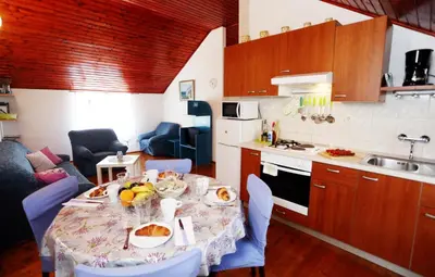 Kuhinja ili čajna kuhinja u objektu Apartment Dulcis