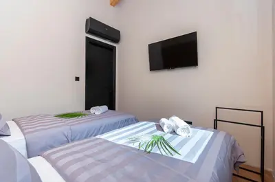 Krevet ili kreveti u jedinici u objektu House Madonna di Smovo