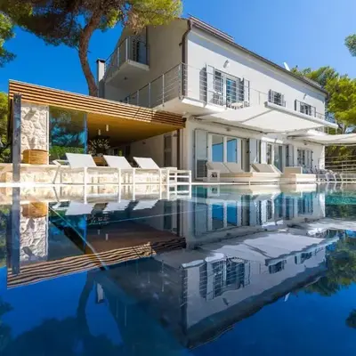 Magnificent Seafront Villa 10 Bedrooms Pakleni View