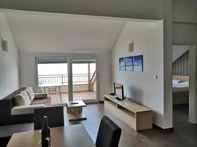 TV i/ili zabavni centar u objektu Apartments Nostro