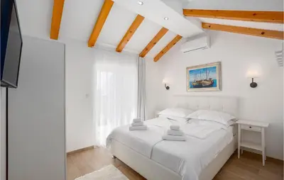 Krevet ili kreveti u jedinici u objektu Villa Olive Tree Pisak