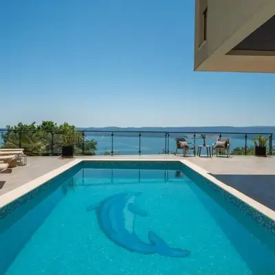 Seaview Villa Matea with 4 en-suite Bedrooms