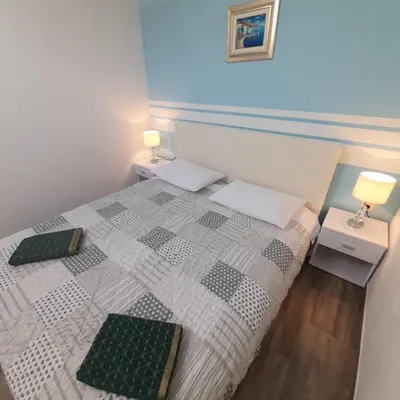 Krevet ili kreveti u jedinici u objektu Beach pearl 2