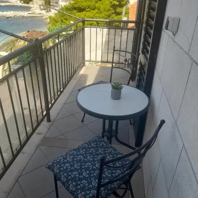 Balkon ili terasa u objektu Beach pearl 2