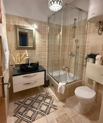 Kupaonica u objektu Apartman Tino with two sunny terace