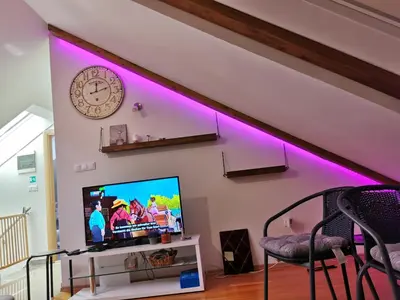 TV i/ili zabavni centar u objektu Apartments Adriatic - Split Stobrec