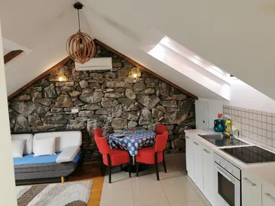 Kuhinja ili čajna kuhinja u objektu Apartments Adriatic - Split Stobrec