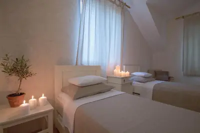 Krevet ili kreveti u jedinici u objektu Villa Tamara