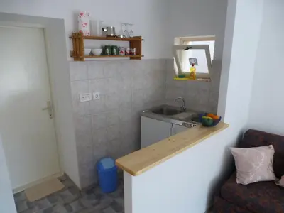 Kuhinja ili čajna kuhinja u objektu Guesthouse Bracanović