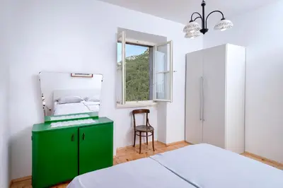 Krevet ili kreveti u jedinici u objektu Stone Villa Marjan