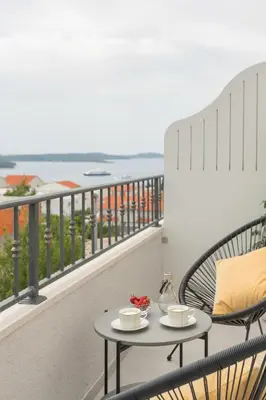 Balkon ili terasa u objektu Hvar Top View Apartment