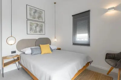 Krevet ili kreveti u jedinici u objektu Hvar Top View Apartment