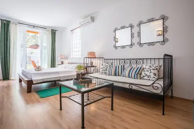 Krevet ili kreveti u jedinici u objektu Zlatni Bol Apartments