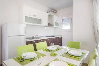 Kuhinja ili čajna kuhinja u objektu Apartments Marko