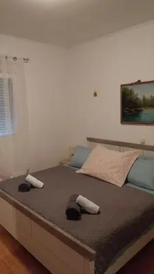 Krevet ili kreveti u jedinici u objektu Apartments Zemunik